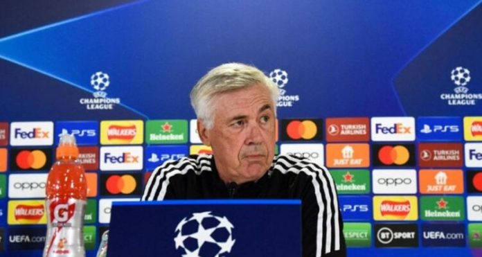 Αντσελότι: «Δεν μου έχει μιλήσει για τον χρόνο συμμετοχής του ο Αζάρ»