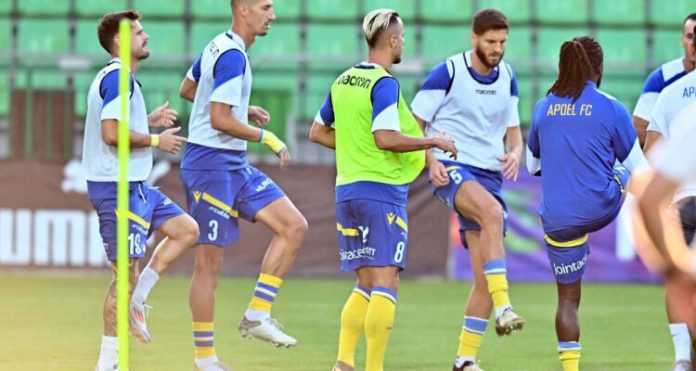 ΑΠΟΕΛ: Φωτορεπορτάζ μέσα από το Zimbru Stadium