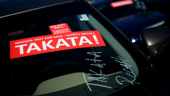 Αερόσακοι TAKATA : Εγκύκλιος-σκάνδαλο «έθαψε» τις ανακλήσεις – Ζητούν ποινικές ευθύνες