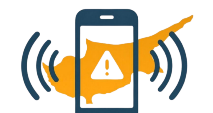 CY-Alert: Ξεκινούν τα δοκιμαστικά μηνύματα – Με ποιες περιοχές αρχίζει το σύστημα