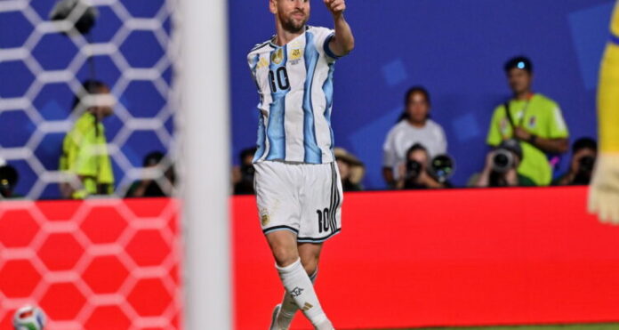 One…Messi show!